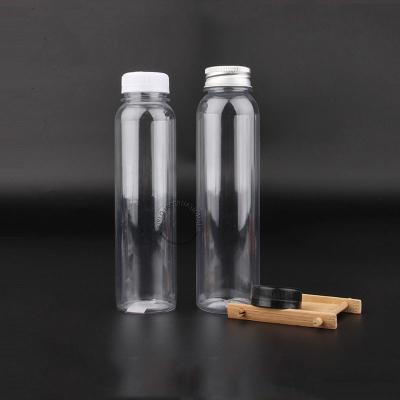 China food & Plastic Beverage Containers Beverage Packaging 350ml 400ml Beverage Bottle PET Plastic Beverage Bottle for sale