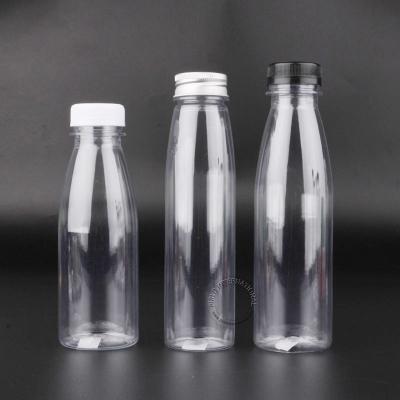 China food & Beverage Packaging 330ml 350ml Plastic Clear Bottle Beverage Bottle Plastic Water / Beverage Packing Bottle for sale