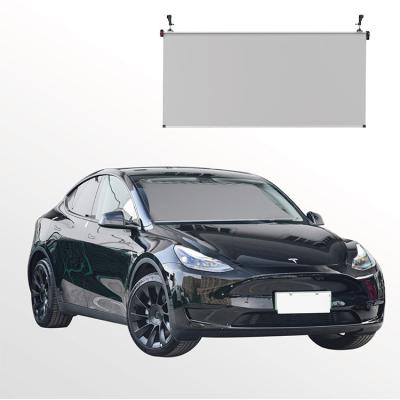 China Sun Protection Customized Retractable Car Windshield Sunshade Sun Shade for sale