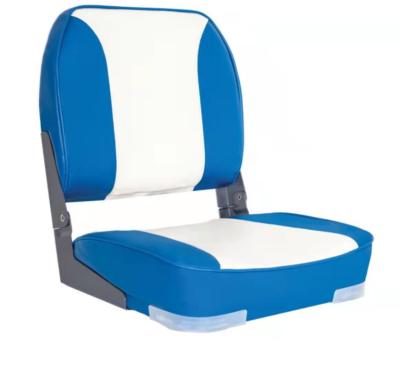 China Boat Hardware Fit Folding Plastic Fishing Boat Seats With Marine Grade Cushion Pads for sale