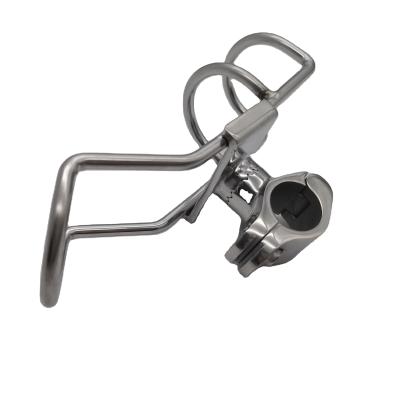 China Fishing Rod Holder WPL Boat Hardware Boat Fishing Rack, Stainless Steel Flange Type Fishing Rod Holder For Boat and Yacht for sale