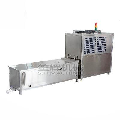 China Snack Factory Three-Tank Pre-chilled Water and Fruit Unit Fresh-keeping Ice Water Making Equipment for Vegetable and Fruit Washing Machine for sale