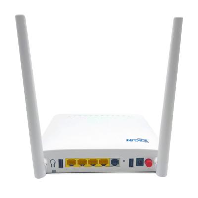 China ZC-521G FTTH GPON ONU 4GE 1POTS WiFi 2USB Doppelband-Ontario-Router zu verkaufen