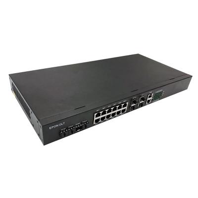 China GPON 4 Port OLT Optical Line Termination With 2GE SFP Uplink ONU for sale