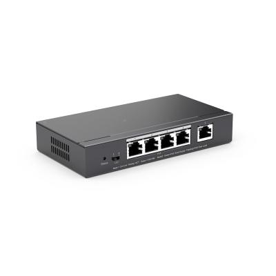 China Nube del interruptor de Ethernet del PoE del acceso del gigabit de 5 puertos manejada para los hoteles de las empresas en venta