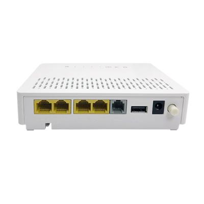 Cina FTTH ZC-500N XG PON ONU 4GE di fibra ottica 1VOIP 2USB GPON Ontario in vendita