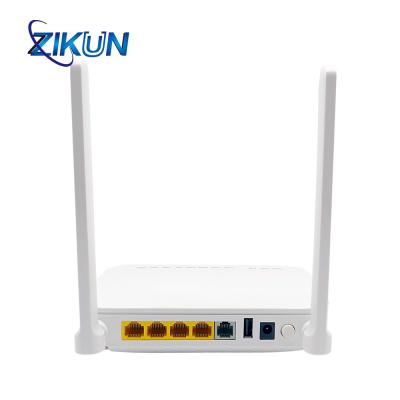 中国 GPON FTTH ONU装置WIFI 3FE 1USB 1POTS 1GE XPON ONTのルーター 販売のため