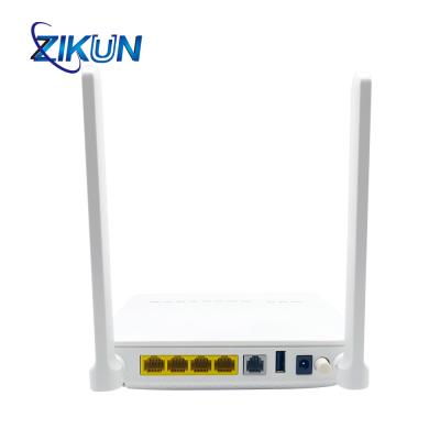 Κίνα ZIKUN zc-520 XPON ONU 1GE 3FE 1USB 1POTS WiFi FTTH EPON GPON ONT προς πώληση