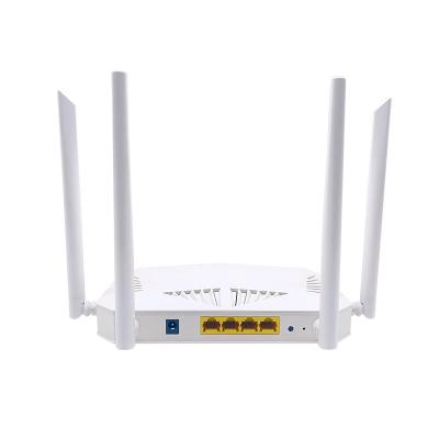 China Dubbele de Band Draadloze Router van 4GE 5dBi AX1800 WiFi Mesh Routers mu-MIMO zc-R550 Te koop