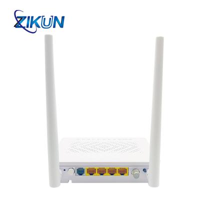 China ZIKUN ZC-520T XPON ONU With 1GE 3FE 1POTS 1USB WiFi CATV GPON ONT for sale