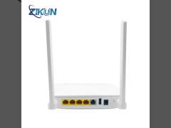 ZC-520 SC / UPC Connector GPON ONT ONU 1GE 3FE 1USB 1POTS WiFi For FTTX Applications