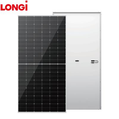 China Monocrystaline Silicon Solar Panel Longi Solar Panel 560W 565W 570W 580W HI-MO6  182mm Mono PERC Solar Panel for sale