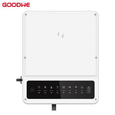 China Goodwe Solar Power System 2 MPPT Home Inverter 5kVA 220V Solar Hybrid Inverter Single Phase For Home Use for sale