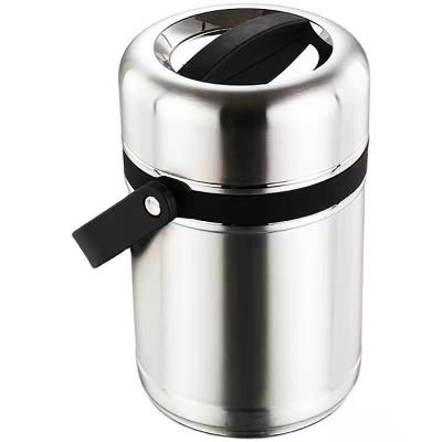 China Portable Multifunctional Steamable Stainless Steel Lunch Box Insulation Barrel for sale