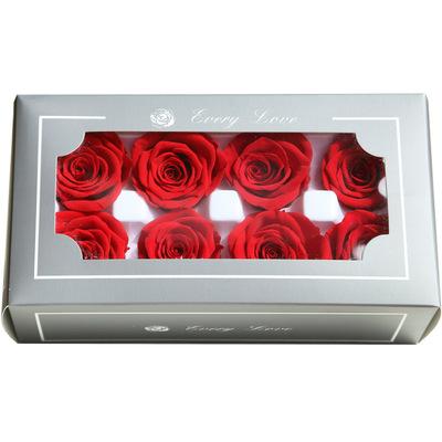 China Wholesale Category 4-5cm Celebration 8pcs An Eternity Rose Preserved Roses Box for Wedding Valentine's Day Gift for sale