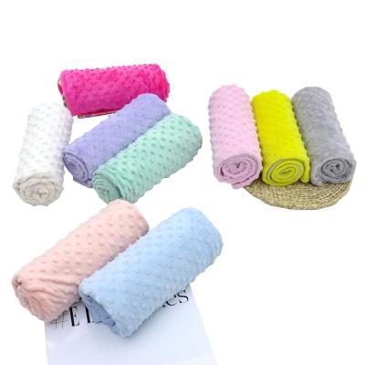 China Anti-pilling Machine Washable Upsimples Minkytex Faux Fur Baby Crib Unisex Soft Bed Wrap Spray for sale