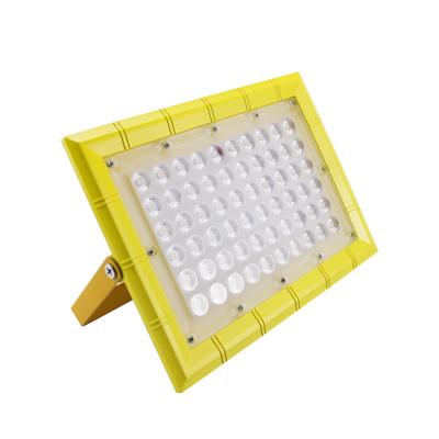 China LANDSCAPE 80W Portable Solar Work Light Rechargeable Led Flood Light With USB for sale