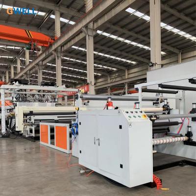 China 1250mm Wide EVA Cast Film Extrusion Line For Solar Panel Encapsulation for sale