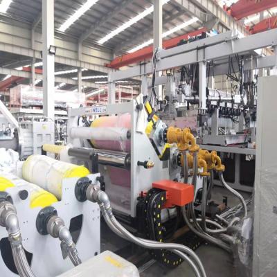 Cina Linea di estrusione di fogli di PET Struttura di estrussione di fogli di plastica Capacità personalizzata 450-1500 kg/h in vendita