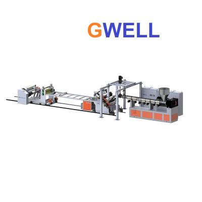 China Customized TPU Sheet Lab Extruder Machine Extrusion Line With Single Screw en venta