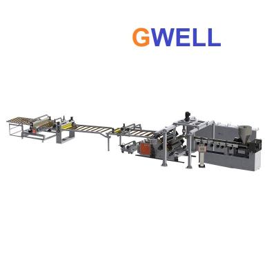 China 8mm WPC Wood Plastic Composite Profile Decking Board Extrusion Line for sale