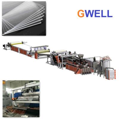 China Extrusor de solo tornillo del ms Board Extrusion Line de la máquina del ms Transparent Sheet Production en venta