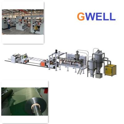 China PET thermoforming Sheet Extrusion Machine PET Transparent Sheet Machine For package for food packaging for sale