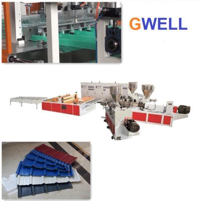 China Tür-Wand-ASA Pvc Profile Extrusion Machine-Linie 350kg H zu verkaufen