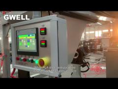 White PLA sheet extrusion line/Gwell