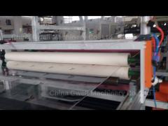 PC PMMA sheet extrusion line