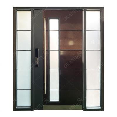 China Modern Commercial Sound Insulation Doors Wood Designs Interior Doors With Wooden Frames Pivot Door for sale