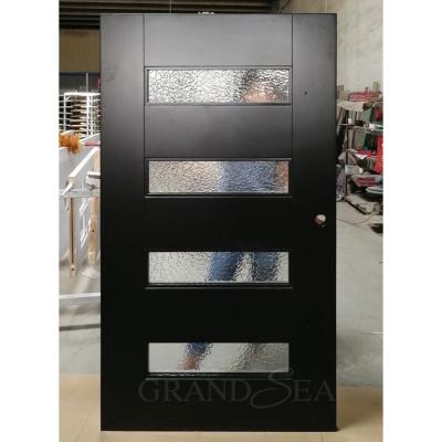 China Modern American Luxury Modern Security Exterior Doors Main Entry Pivot Style Bullet Proof Doors for sale