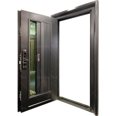 China Guangdong Modern Security Main Steel Door Modern Security Doors For House Bullet Proof Security Door for sale