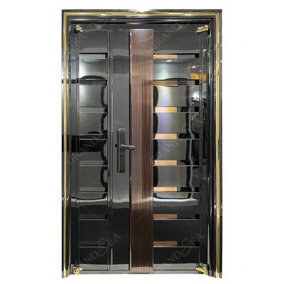 China Modern American Standard 36x80 Entry Door Assemble Security Door Stainless Steel Soundproof Door for sale