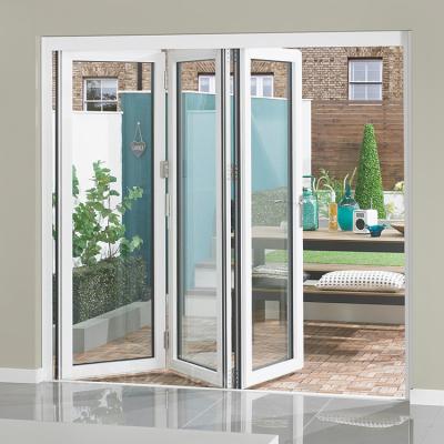 China China Guangdong modern aluminum bifold windows and doors garden folding doors for sale