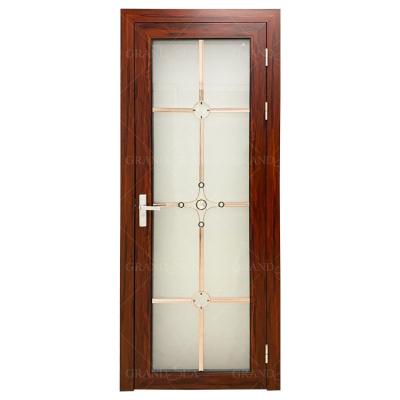 China Modern Chinese Brand Top Power Coating Luxury Modern Exterior Bathroom Doors Design for sale