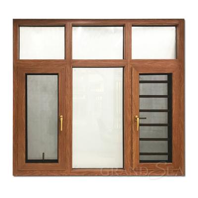 China Custom Aluminum Alloy Casement Doors And Windows Magnetic Screen Aluminum Stained Glass Window for sale