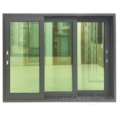 China Modern Design Custom Thermal Break Windows Home House Aluminum Alloy Folding Aluminum Window for sale