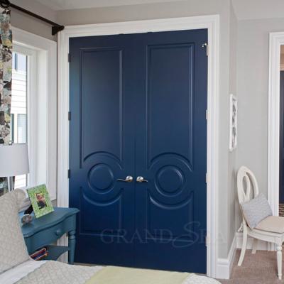 China Residential Wood Swing Design Doors Casement Doors Heat Insulation Interior Wood Door for Homes for sale