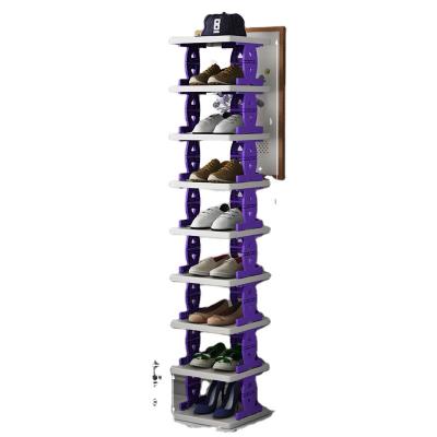 China Space Saving Folding Expandable Shoe Racks Multi-Layer Storage Shoe Cabinet Living Room Furniture Shoes Shelf for sale