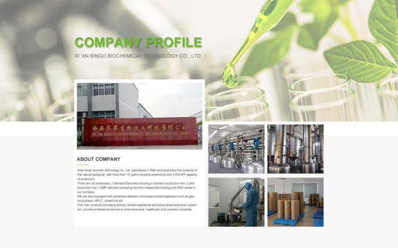 Verified China supplier - Xi'an Bingo Biochem Technology Co., Ltd.