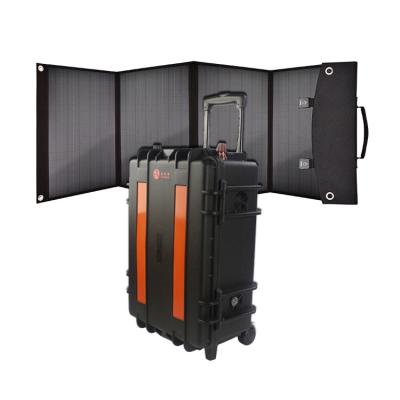 China 3000w camping waterproof outdoor solar generator portable power station 400*250*620mm for sale