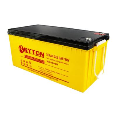 China Electric Power Systems Lead Acid Battery 12v Solar Battery 200ah 250ah Solar Home Battery For Communication for sale