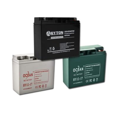 China UPS factory price 12v 17ah battery 12 volt battery storage battery for car for sale