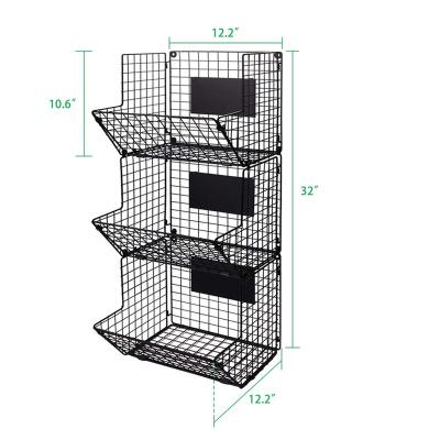 China Large Storage Capacity Metal Locker Wall Hanger Bathroom Tower Basket Minimalist for sale