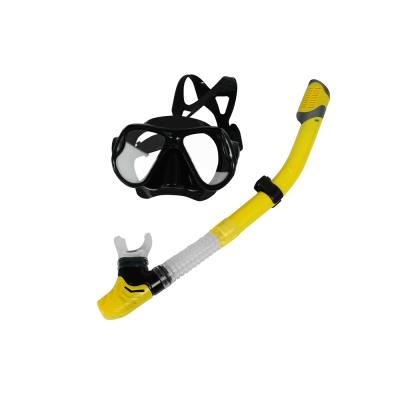 China Food Grade Liquid Silicone+PC Water Snorkeling Set Set Sports Mask Diving Mask Diving Equipment For Diving Swimming for sale