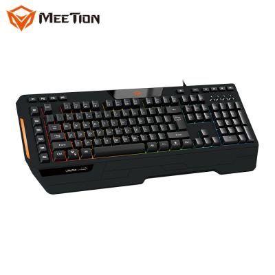 China Neues Produkt MEETION verdrahtete RGB-Makromultimediacomputerlaptop-Spieltastatur für PC Gamer zu verkaufen