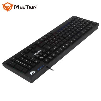 China 2019 Hot Selling Waterproof Keyboard USB LED Backlit Gaming Keyboard Gamer for sale