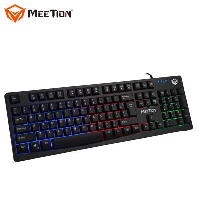 China Teclado atado con alambre Usb hecho excursionismo prenda impermeable vendedor caliente del juego del teclado de ordenador de la disposición de los E.E.U.U. en venta