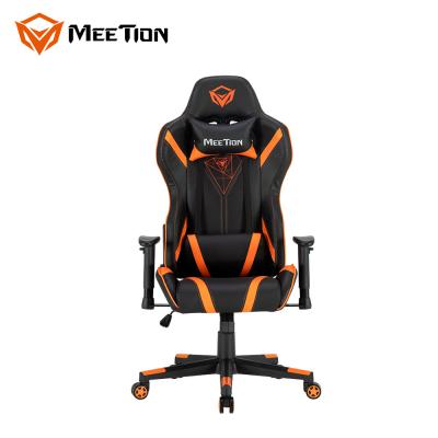 China Cadeira do jogo do PC do jogo de computador Recliner ergonômico barato por atacado do giro do couro do estilo de Armrestracing do escritório do 2D pro à venda